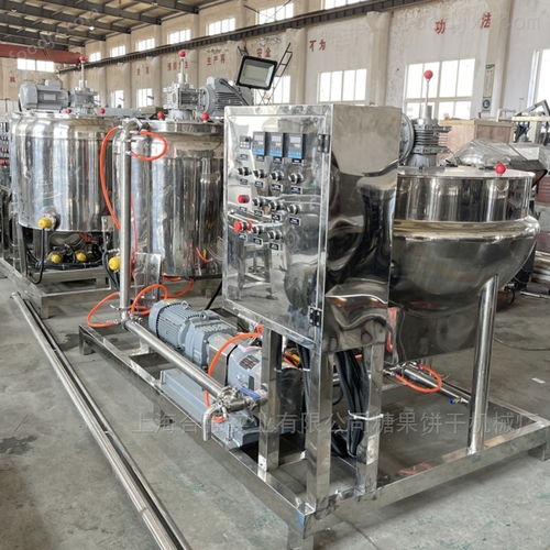 軟糖機 軟糖生產線實地工廠 糖果生產線